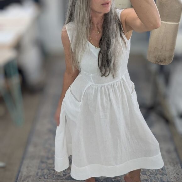 Unbranded Dresses & Skirts - Naif Linen Midi Dress